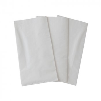 250 Stk. Servietten 2-lagig 1/8 Falz 40x40 cm weiß